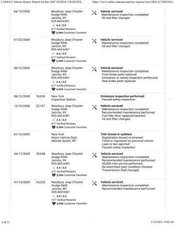 2007 Dodge Charger SRT-8