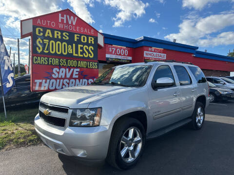2012 Chevrolet Tahoe for sale at HW Auto Wholesale in Norfolk VA