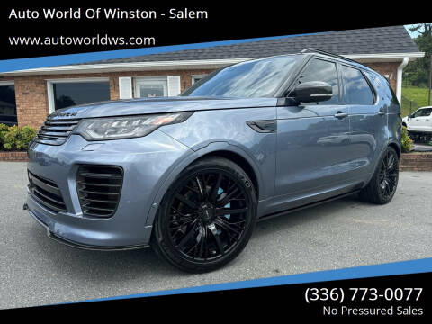 2019 Land Rover Discovery for sale at Auto World Of Winston - Salem in Winston Salem NC