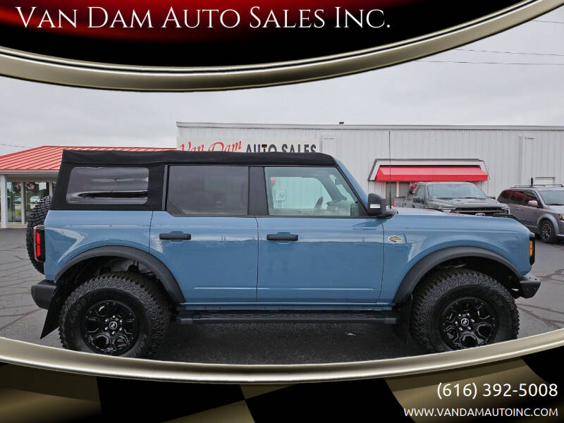 2022 Ford Bronco for sale at Van Dam Auto Sales Inc. in Holland MI