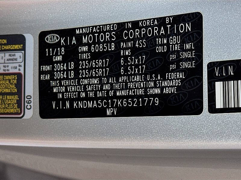 2019 Kia Sedona L