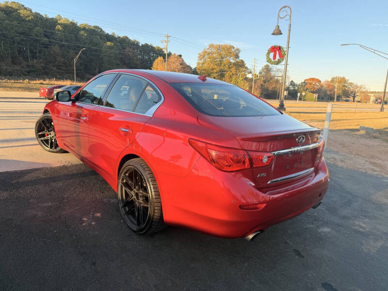 2017 Infiniti Q50 Red Sport 400