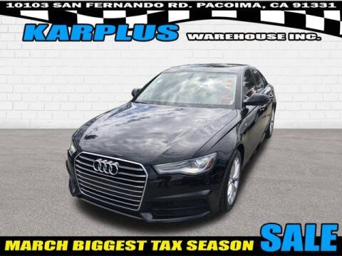 2017 Audi A6 for sale at Karplus Warehouse in Pacoima CA