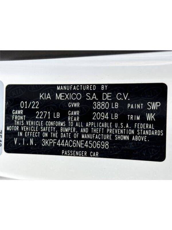 2022 Kia Forte GT