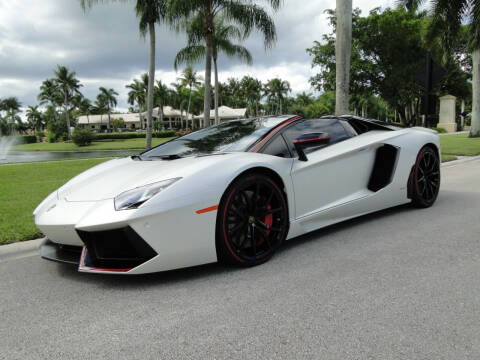 2016 Lamborghini Aventador for sale at RIDES OF THE PALM BEACHES INC in Boca Raton FL