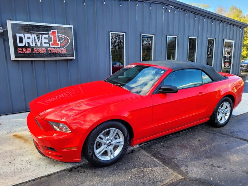 2014 Ford Mustang for sale at DRIVE 1 CAR AND TRUCK in Springfield OH