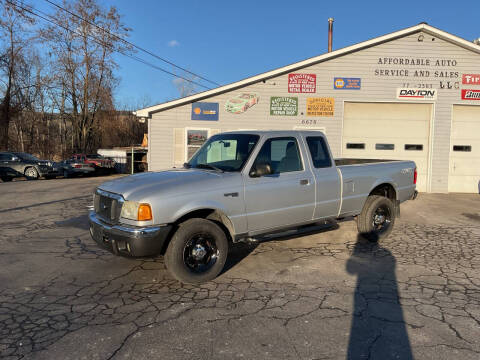 2005 Ford Ranger for sale at AFFORDABLE AUTO SVC & SALES in Bath NY