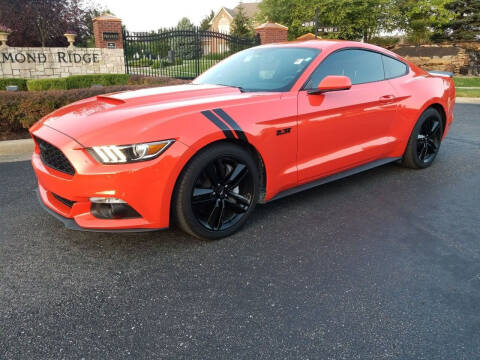 2015 Ford Mustang for sale at CALDERONE CAR & TRUCK in Whiteland IN