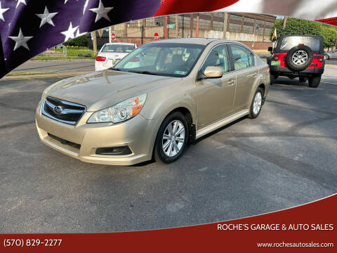 2010 Subaru Legacy for sale at Roche's Garage & Auto Sales in Wilkes-Barre PA