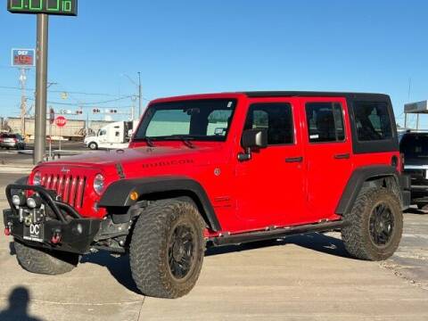 2018 Jeep Wrangler JK Unlimited for sale at Bulldog Motor Company in Borger TX