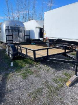 2021 MAX BUILT UTILITY 16' #9074 WOOD DECK WITH BRAKES 7,000LB for sale at CARS PLUS MORE LLC in Powell TN