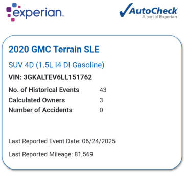 2020 GMC Terrain SLE