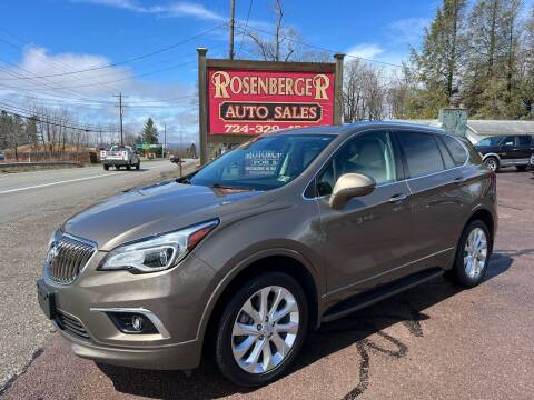 2017 Buick Envision for sale at Rosenberger Auto Sales LLC in Markleysburg PA