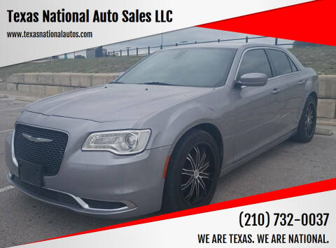 2017 Chrysler 300 for sale at Texas National Auto Sales LLC in San Antonio TX