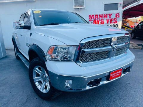 2017 RAM 1500 for sale at Manny G Motors in San Antonio TX