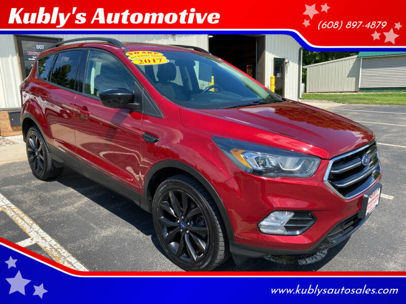 2017 Ford Escape for sale at Kubly's Automotive in Brodhead WI