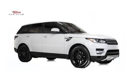 2017 Land Rover Range Rover Sport for sale at Texas Car Club in Houston TX