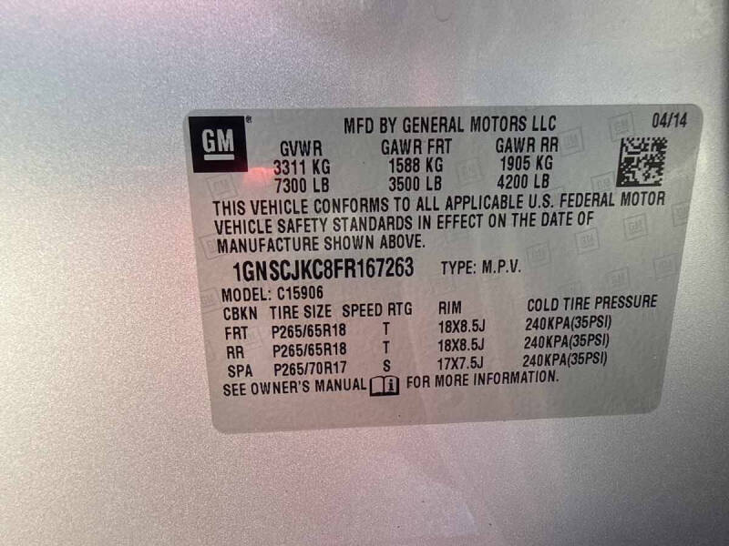 2015 Chevrolet Suburban LT