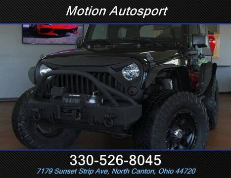 2015 Jeep Wrangler for sale at Motion Auto Sport in North Canton OH