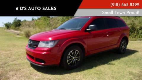 2018 Dodge Journey for sale at 6 D's Auto Sales in Mannford OK