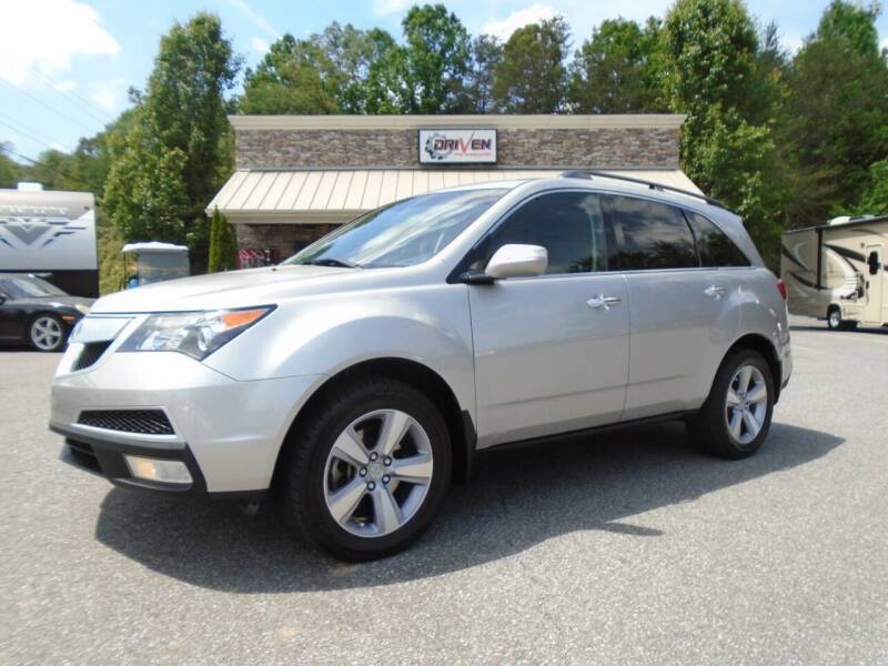 2013 Acura MDX for sale at Driven Pre-Owned in Lenoir NC