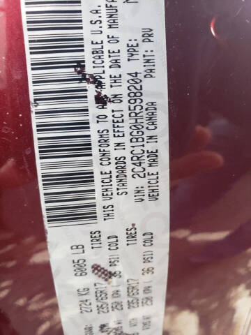 2017 Chrysler Pacifica Touring Plus