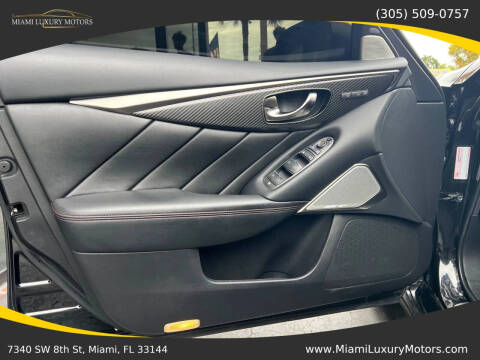 2023 Infiniti Q50 Red Sport 400