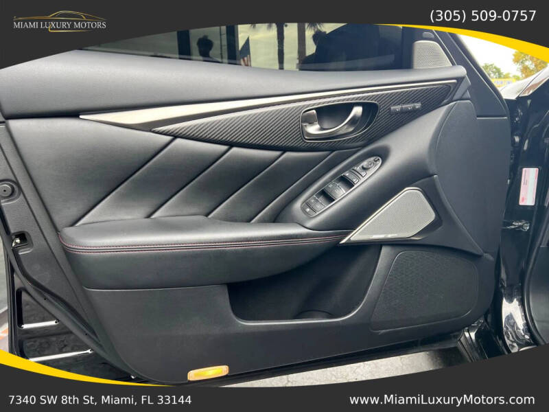 2023 Infiniti Q50 Red Sport 400