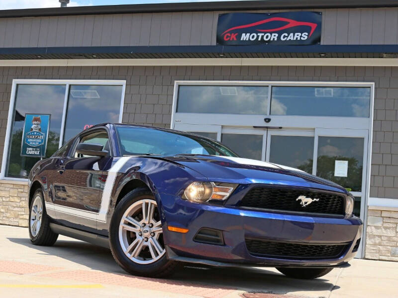 2010 Ford Mustang for sale at CK MOTOR CARS in Elgin IL