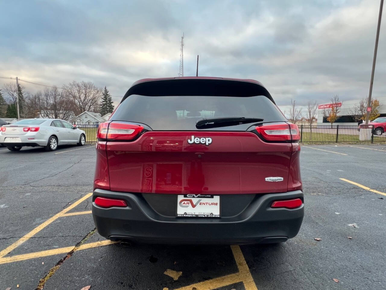 2017 Jeep Cherokee for sale at Carventure in Lansing, MI