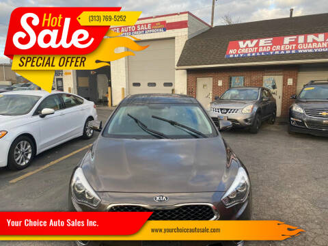 2014 Kia Cadenza for sale at Your Choice Auto Sales Inc. in Dearborn MI