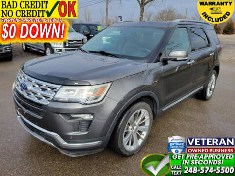 2018 Ford Explorer for sale at North Oakland Motors in Waterford MI