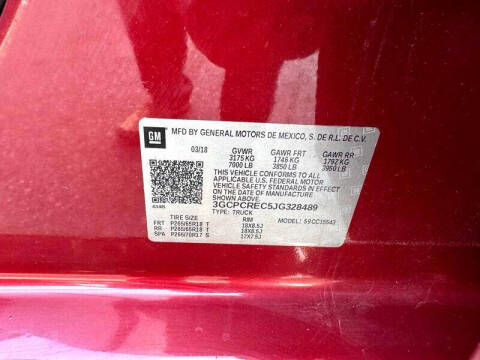 2018 Chevrolet Silverado 1500