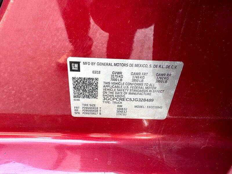 2018 Chevrolet Silverado 1500