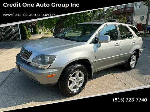 1999 Lexus RX 300 for sale at Credit One Auto Group inc in Joliet IL