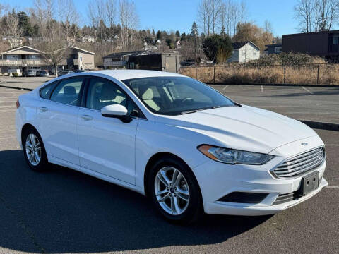 2018 Ford Fusion for sale at iRyde Auto Sale, LLC. in Kent WA