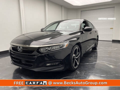 2018 Honda Accord for sale at Becks Auto Group in Mason OH