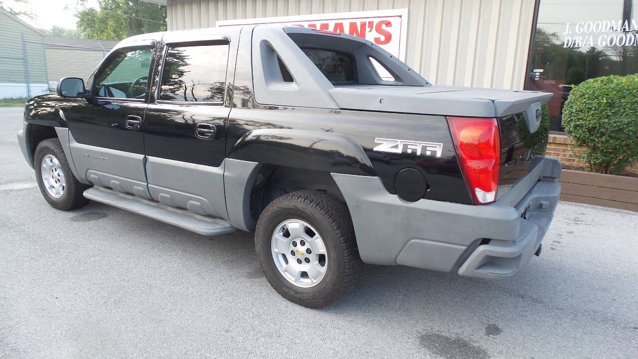 2002 Chevrolet Avalanche For Sale