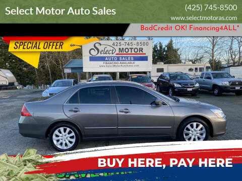 2006 Honda Accord for sale at Select Motor Auto Sales in Lynnwood WA