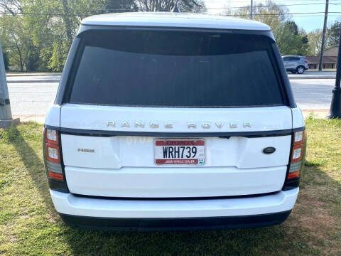 2017 Land Rover Range Rover HSE