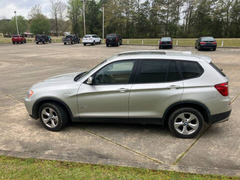 2012 BMW X3 for sale at ALLEN JONES USED CARS INC in Steens MS