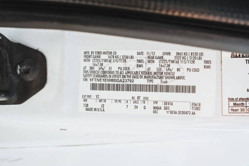 2013 Ford E-Series E-150
