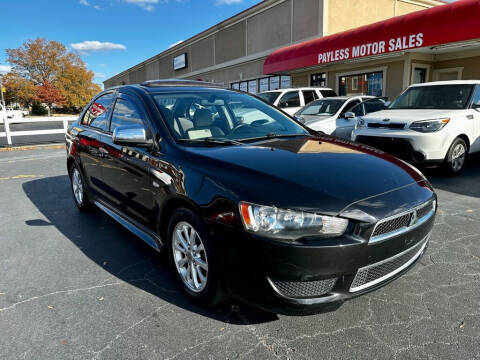 2011 Mitsubishi Lancer for sale at Payless Motor Sales LLC in Burlington NC