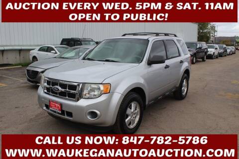 2011 Ford Escape for sale at Waukegan Auto Auction in Waukegan IL