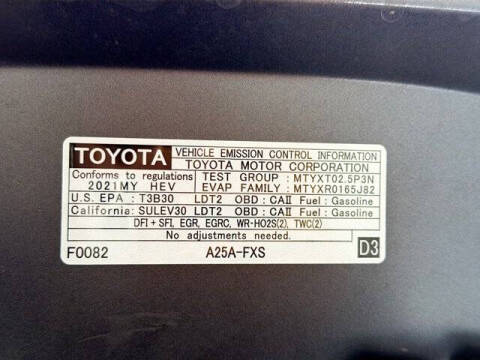 2021 Toyota RAV4 Hybrid XSE