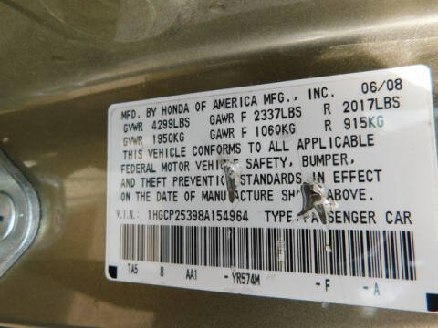 2008 Honda Accord LX