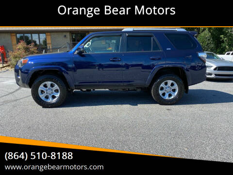 2017 Toyota 4Runner for sale at Orange Bear Motors in Landrum SC