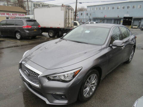 2021 Infiniti Q50 for sale at Saw Mill Auto in Yonkers NY