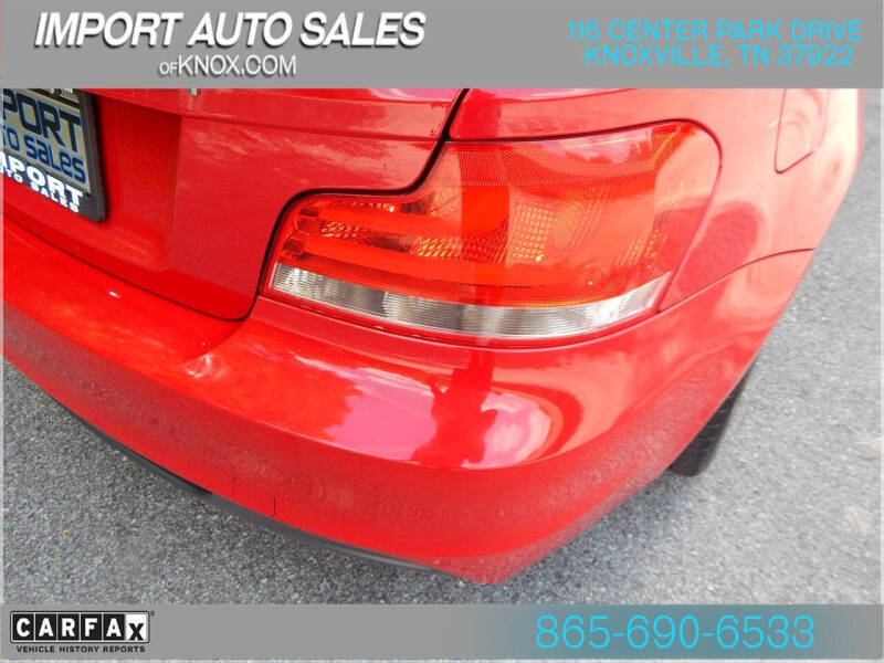 2012 BMW 1 Series 128i