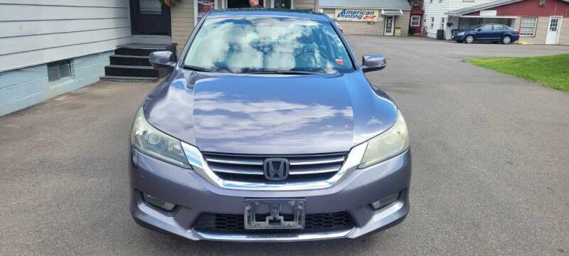 2015 Honda Accord for sale at MGM Auto Sales in Cortland NY